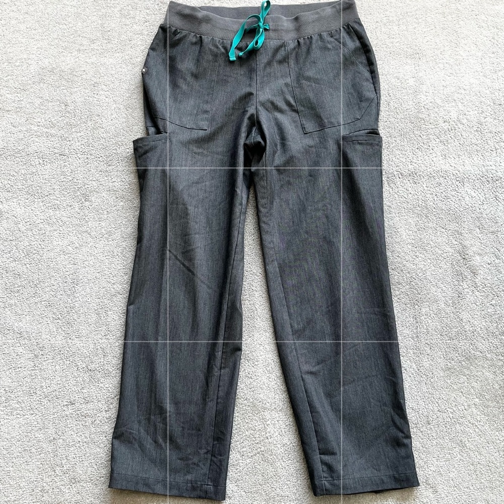 FIGS TECHNICAL COLLECTION PANTS SIZE MEDIUM NURSE DOCTOR HOSPITAL SCRUBS - Picture 9 of 9